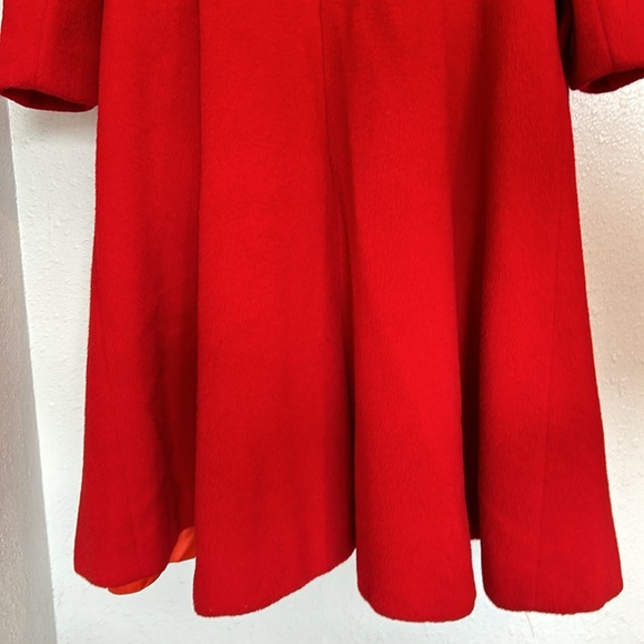 50s 60s Vintage Aileen’s Story Book Style Wool Overcoat - Picture 8 of 16